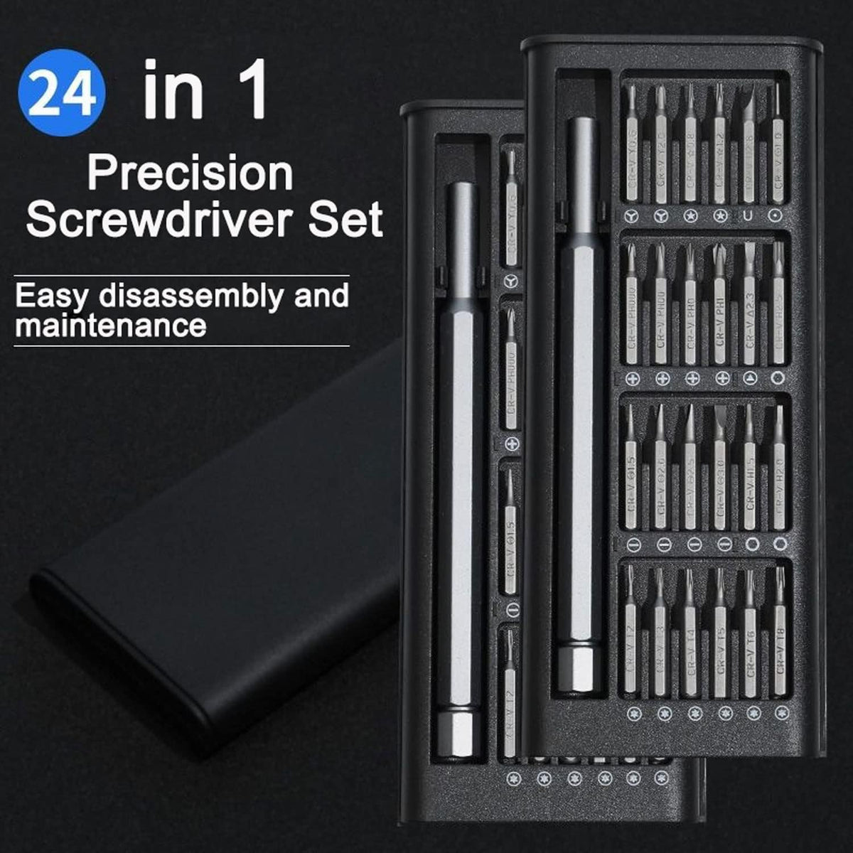 24 in 1 Precision Screwdriver Set Multi-tool Magnetic Screwdriver Repair Kit