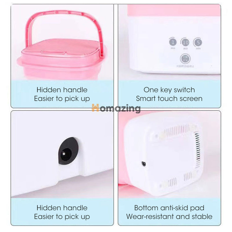 Mini folding waching machine