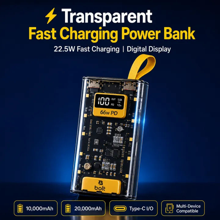 Transparent Power Bank