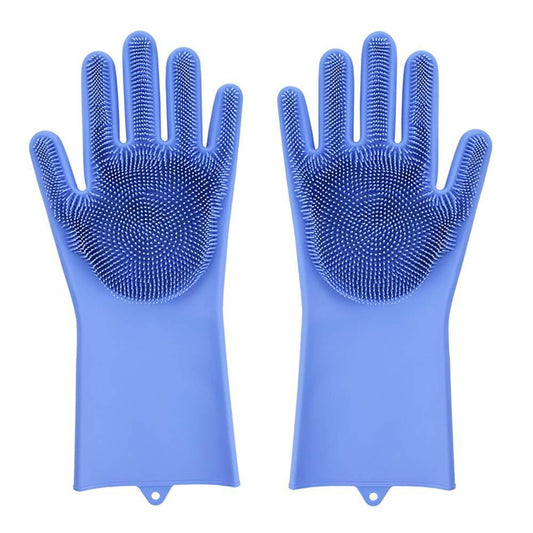 Dish washing Gloves with scrubber