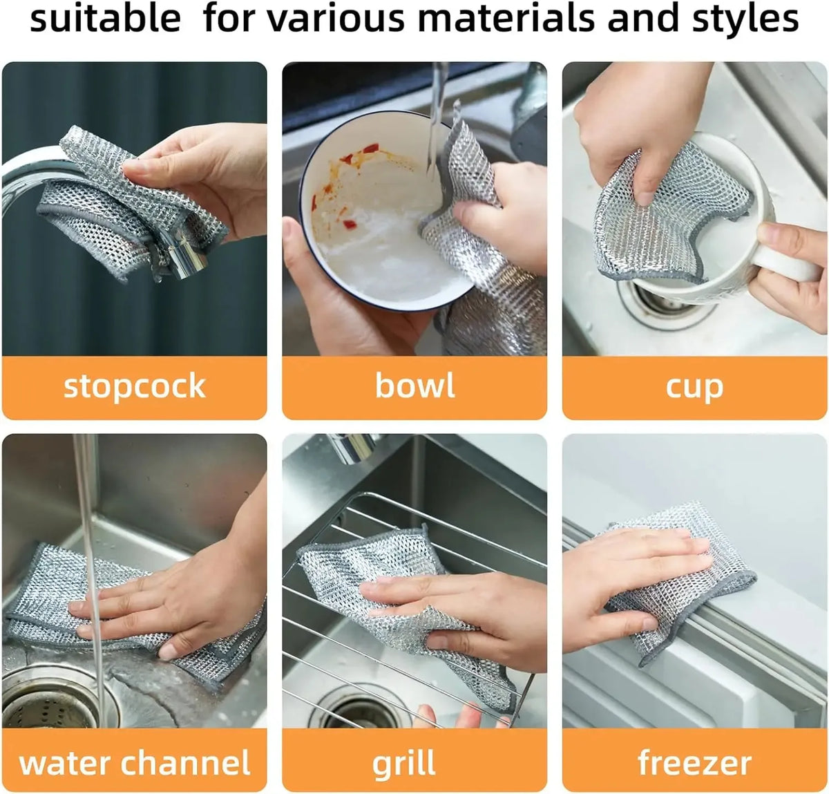 Magic cleaning clothes (12pcs)
